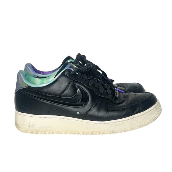 NIKE Air Force 1 Low Sneakers Northern Lights Holographic Leather Mens US 10.5 main image 5